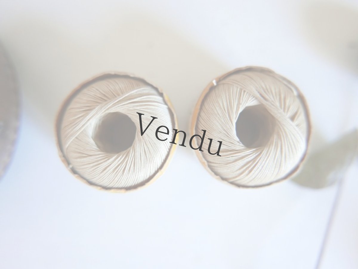 画像5: フランスアンティーク　ROGEZ A LILLE 小さな糸玉 リネン 60 (5)