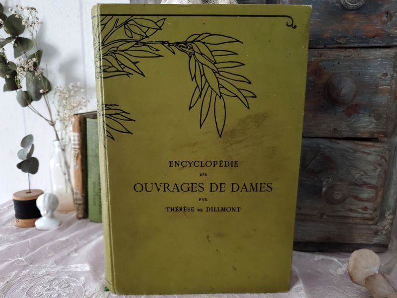 画像1: フランス 1950年前後 DMC 手芸百科事典 Ouvrages de Dames L【送料込】 (1)