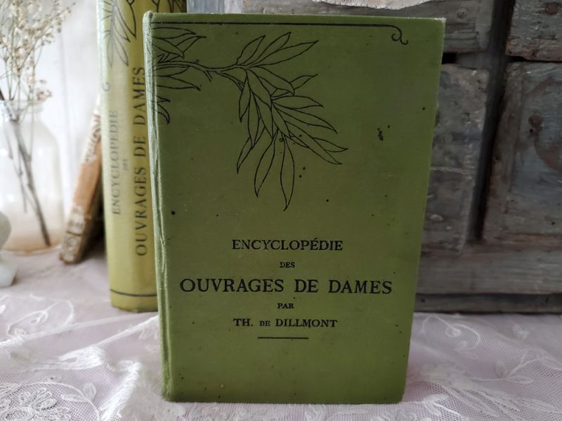 画像1: フランス 1950年前後 DMC 手芸百科事典 Ouvrages de Dames S【送料込】 (1)