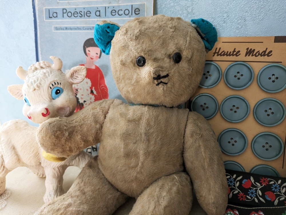 フランス 1950-1960年 くまのぬいぐるみ